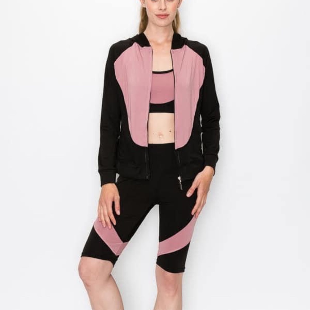 bike shorts set 3pc.